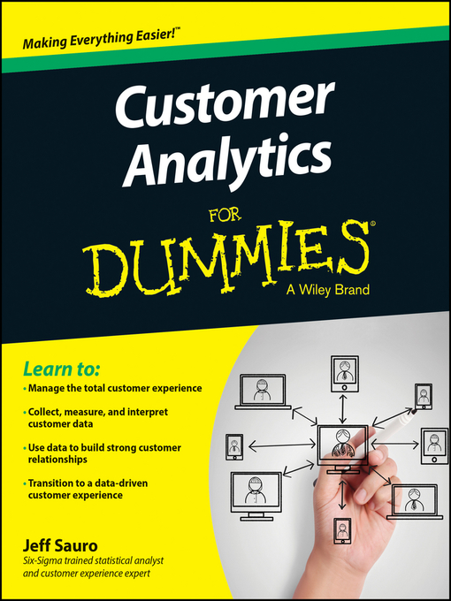 Title details for Customer Analytics For Dummies by Jeff Sauro - Available
